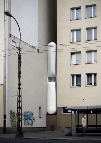 Illustration for article titled The Thinnest House In the World